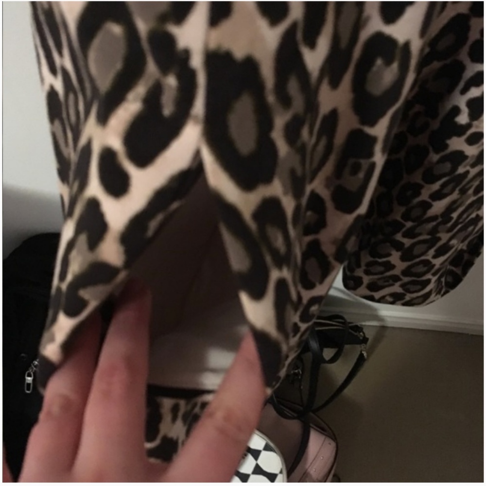 Kate Spade Autumn Leopard Flared Dress 4 nwot - Picture 12 of 14